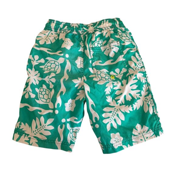 Tea Collection Swim Trunks Sea Turtles Size 7 - Picture 5 of 5